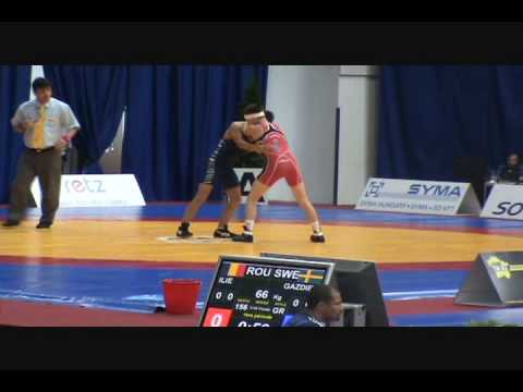 Haitham Fahmy (Egypt) dec. Jesse Thielke (USA) at 55 kg in Junior World Greco-Roman