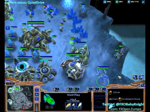 BabyKnight (P) vs. STHack (T) (Tempest Gameplay) - Heart of the Swarm HOTS