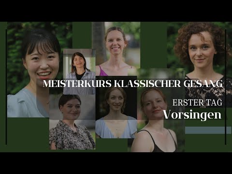 Meisterkurs klassischer Gesang mit Olena Tokar. 1 Tag - Kennenlernen