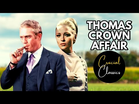 Thomas Crown Affair 1968, Steve McQueen, Faye Dunaway, full movie reaction #stevemcqueen