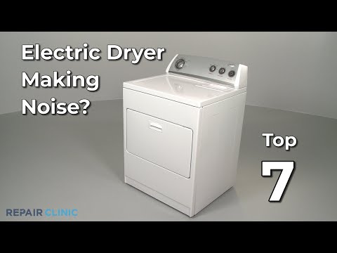 Top Reasons Electric Dryer Is Making Noise — Dryer Troubleshooting