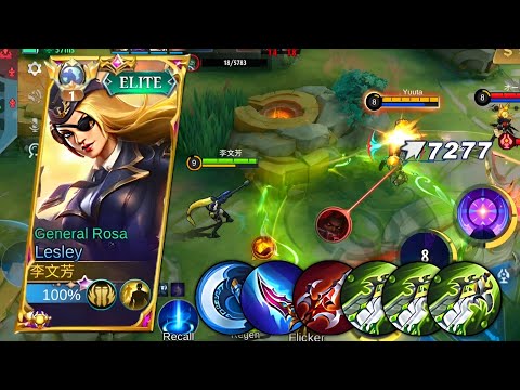 lesley best build 2023!! | MLBB