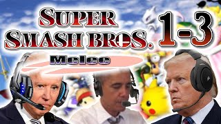 US Presidents Play Super Smash Bros. Melee (1-3)