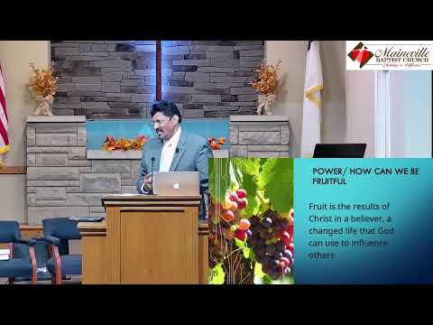 Fruit Bearing Christian Life - Missionary Chandrashekar Eda