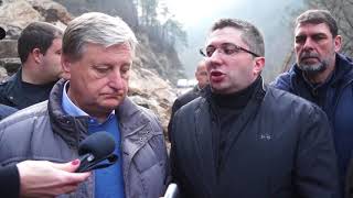 Пътят Смолян-Мадан ще е затворен с месеци, укрепването на свлачището ще струва милиони 