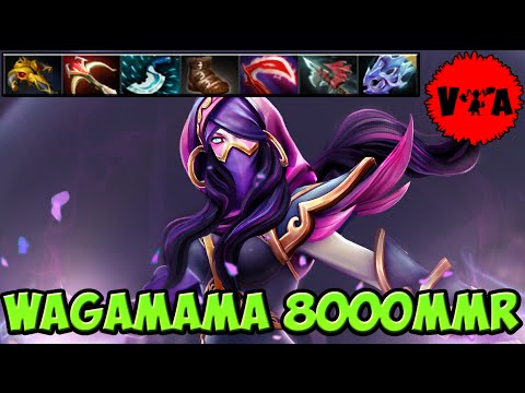 Dota 2 - Wagamama 8000 MMR Plays Templar Assassin vol #2 - Ranked Match