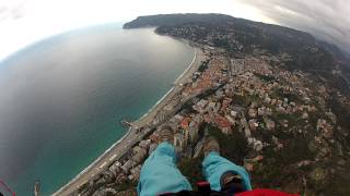 preview picture of video 'Spotorno SV LIGEA paragliding 2 di 2 20 FEB 2015'