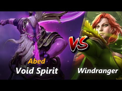 How to Void Spirit mid vs Windranger (feat. Abed) | First 10 minutes