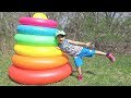 Ivan Play With Inflatable Stacking Rings Color Toy