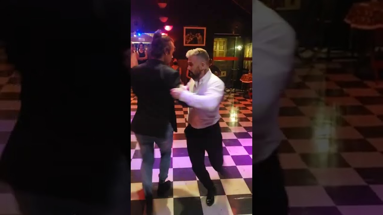 André Carvalho e Cláudio Gonzalez na Casa do Tango RJ.