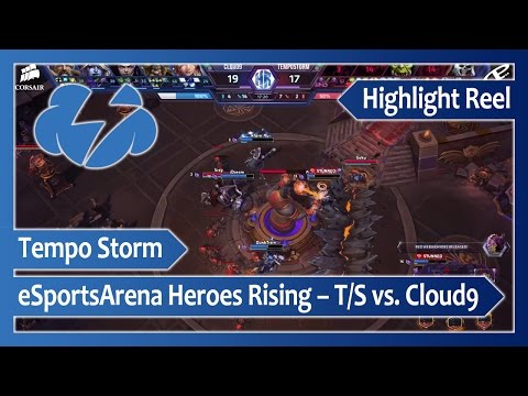 eSportsArena HotS Heroes Rising, Round 4 – Tempo Storm vs. Cloud9 – Highlight Reel