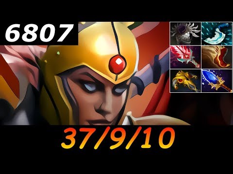 Dota 2 Legion Commander 6833 MMR 37/9/10 (Kills/Deaths/Assists) Ranked Full Gameplay