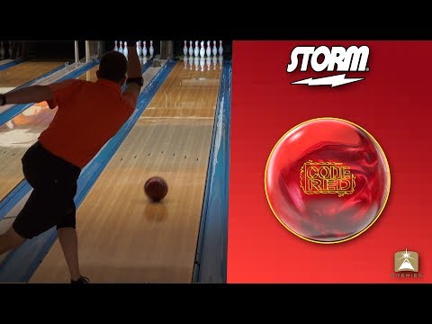 Storm Code Red Bowling Ball by Scott Widmer, BuddiesProShop.com