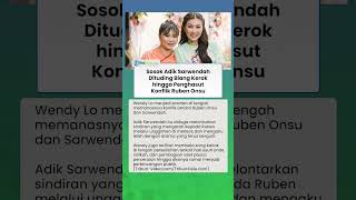 Dituding Jadi Biang Kerok hingga Penghasut Konflik Ruben Onsu, Sosok Wendy Lo Adik Sarwendah Disorot