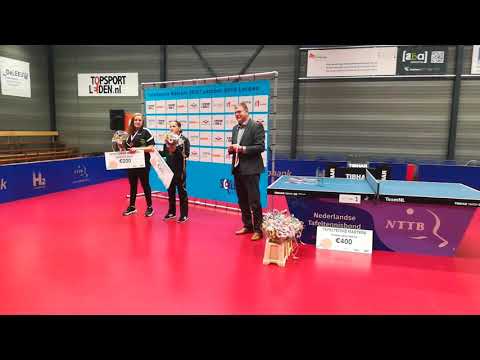 Masters 2019, Prijsuitreiking Dames