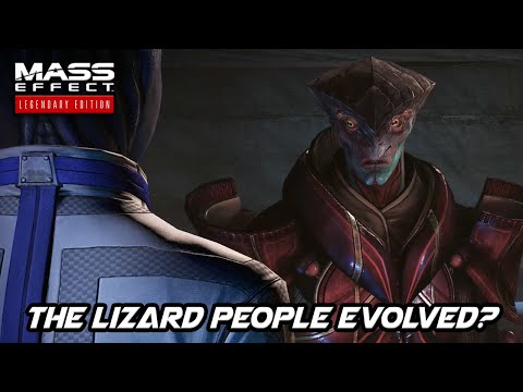The lizard people evolved? They used to eat flies - Javik - Mass Effect 3 Legendary Edition