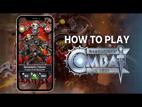 How to Play Warhammer Combat Cards