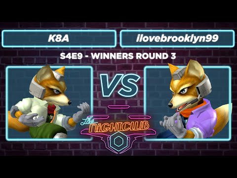 The Nightclub S4E9: ilovebrooklyn99 vs K8A - Winners Round 3 SSBM