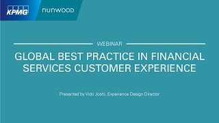 Global Best Practice in Financial Services Customer Experience