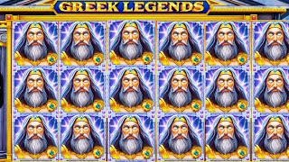BIG WIN on Greek Legends Slot | Epic Bonus Features & Huge Jackpot by Booming Games!