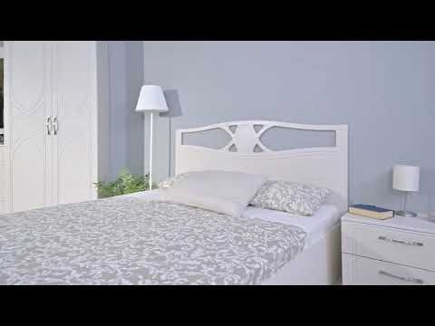Двуспальная кровать 11.10 Неаполь в Тюмени - видео 1