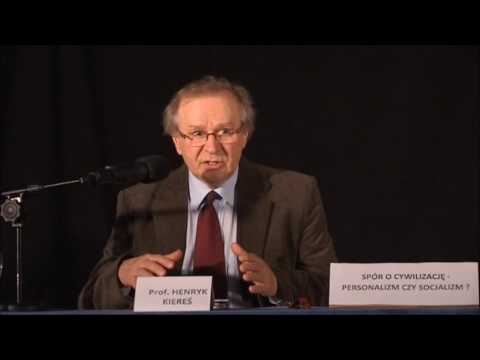 Prof. Henryk Kiereś: Spór o cywilizację - socjalizm czy personalizm. Debata JN Cz.1