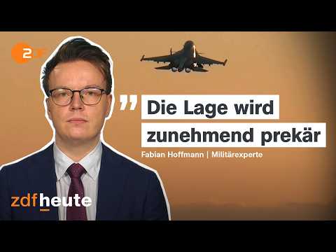 Ukraine: Putin intensiviert die Angriffe auf Kursk | ZDFheute live