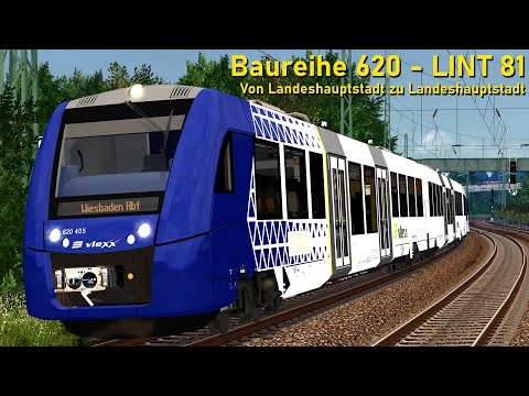 Train Simulator | Von Landeshauptstadt zu Landeshauptstadt | LINT 81 - Baureihe 620 der Vlexx