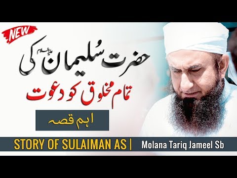 Story of Prophet Sulaiman as - Ø§Û Ù… Ù‚ØµÛ | Maulana Tariq Jameel