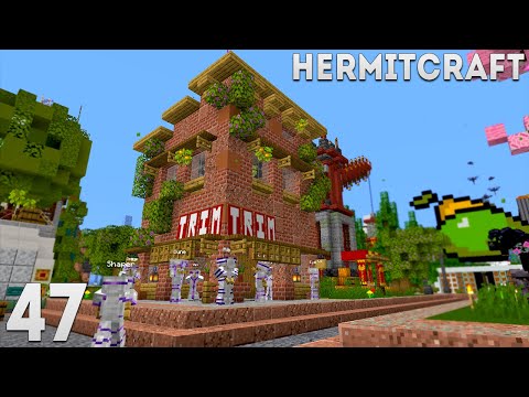 Hermitcraft 9 - Ep. 47: ARMOR TRIM SHOP! (Minecraft 1.20 Let's Play)