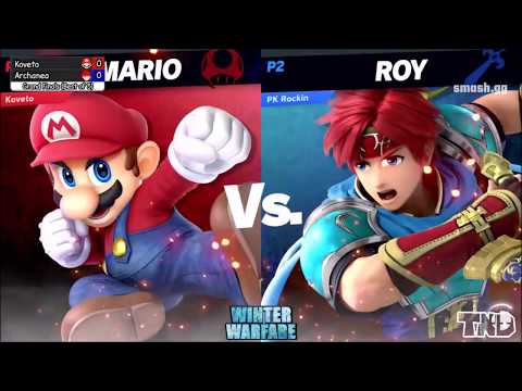 Koveto (Mario) vs Archanea (Roy) - Grand Finals | Winter Warfare 2019