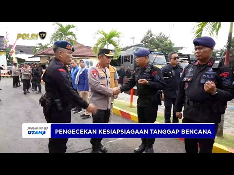 KAPOLRI TINJAU PERSONEL &amp; SARPRAS POLDA DIY KESIAPAN HADAPI POTENSI BENCANA