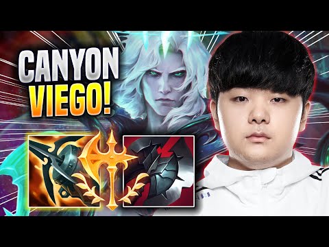 CANYON TRIES VIEGO WITH NEW BUFFS! - DK Canyon Plays Viego JUNGLE vs Lee Sin! | Season 2023