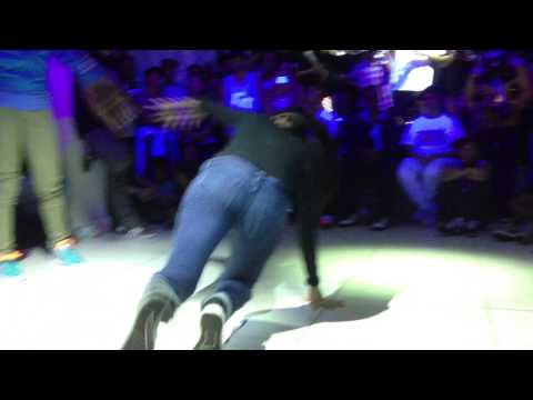 Mighty 4 Bgirl Finals 2013- Murda Macca (Finesse) vs Killah Kena (Wonda)