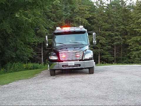 Whelen 60\" Liberty Duo Red and Amber, Bulldog Towing