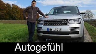 2015 The Range Rover test drive REVIEW - Autogefühl