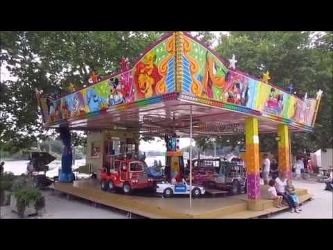 Kinderkarussell "Disney World" - Laux @ Wiesbaden-Schiersteiner Hafenfest 2018 (Offride)