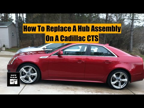 Replacing A Rear Hub Wheel Bearing On A 2010 Cadillac CTS