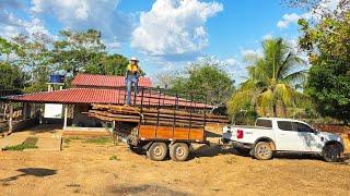 EM BUSCA DA MADEIRA PARA NOSSA CASA! Contando os dias para construção começar 