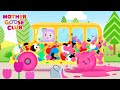 Wheels On The Bus Color Song Learn Colors Nursery Rhymes From Mother Goose Club Children