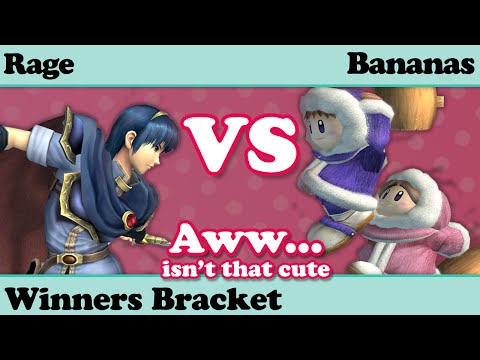 AITC Melee - Rage (Marth, Falcon) vs Bananas (ICs) - Winners Bracket
