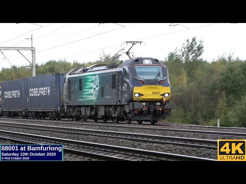 88001 at Bamfurlong - 10th October 2020