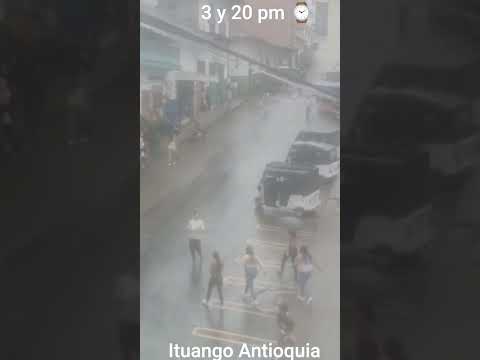 hoy miércoles 3 dé diciembre Ituango Antioquia