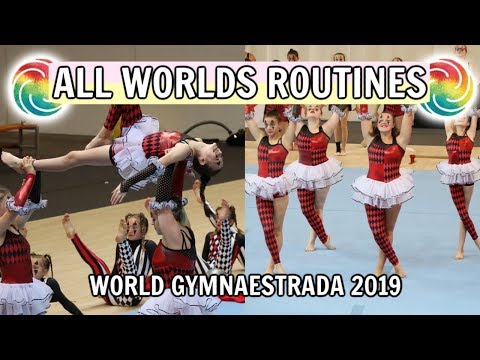 All Of Our World Gymnaestrada 2019 Performances, Before And At Worlds!