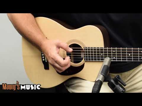 The Martin LX1RE at Maury’s Music