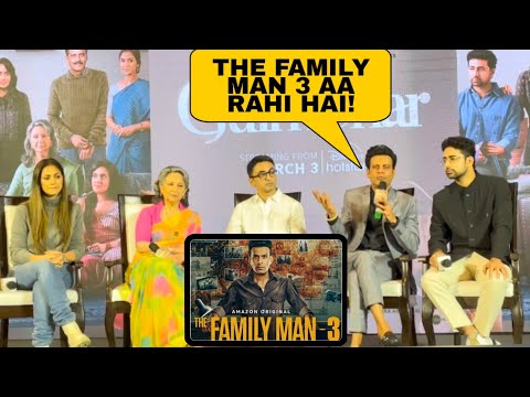 The Family Man 3 Release Date CONFIRMED By Manoj Bajpayee During Gulmohar Movie Promotion Delhi