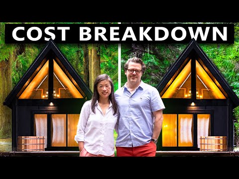 FULL CABIN COST BREAKDOWN! DEN Outdoors DIY Modern Alpine Tiny Homes