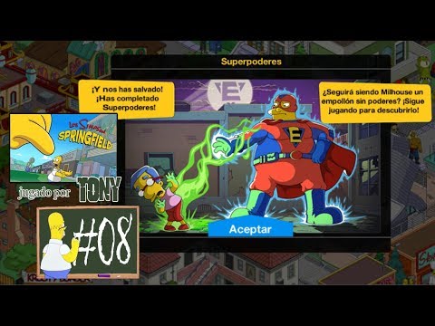 Los Simpson Springfield, Superpoderes "Cap. 8 - Las misiones de Normalman" por Tony