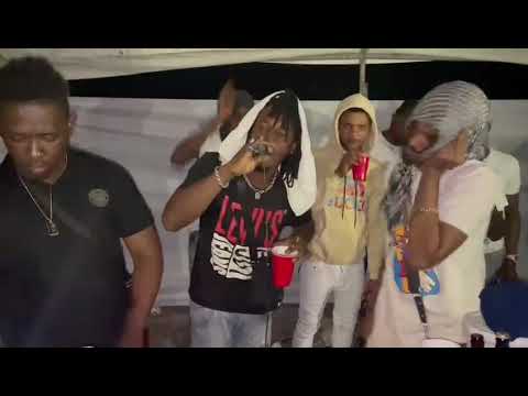 Intra, Chevar Performing "Murdah"  in St .Thomas with Avatar Di Star And Lexzona Sound