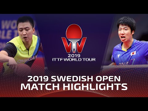 [2019 ITTF Swedish Open]  Fan Zhendong vs Jon Persson  2019.10.3